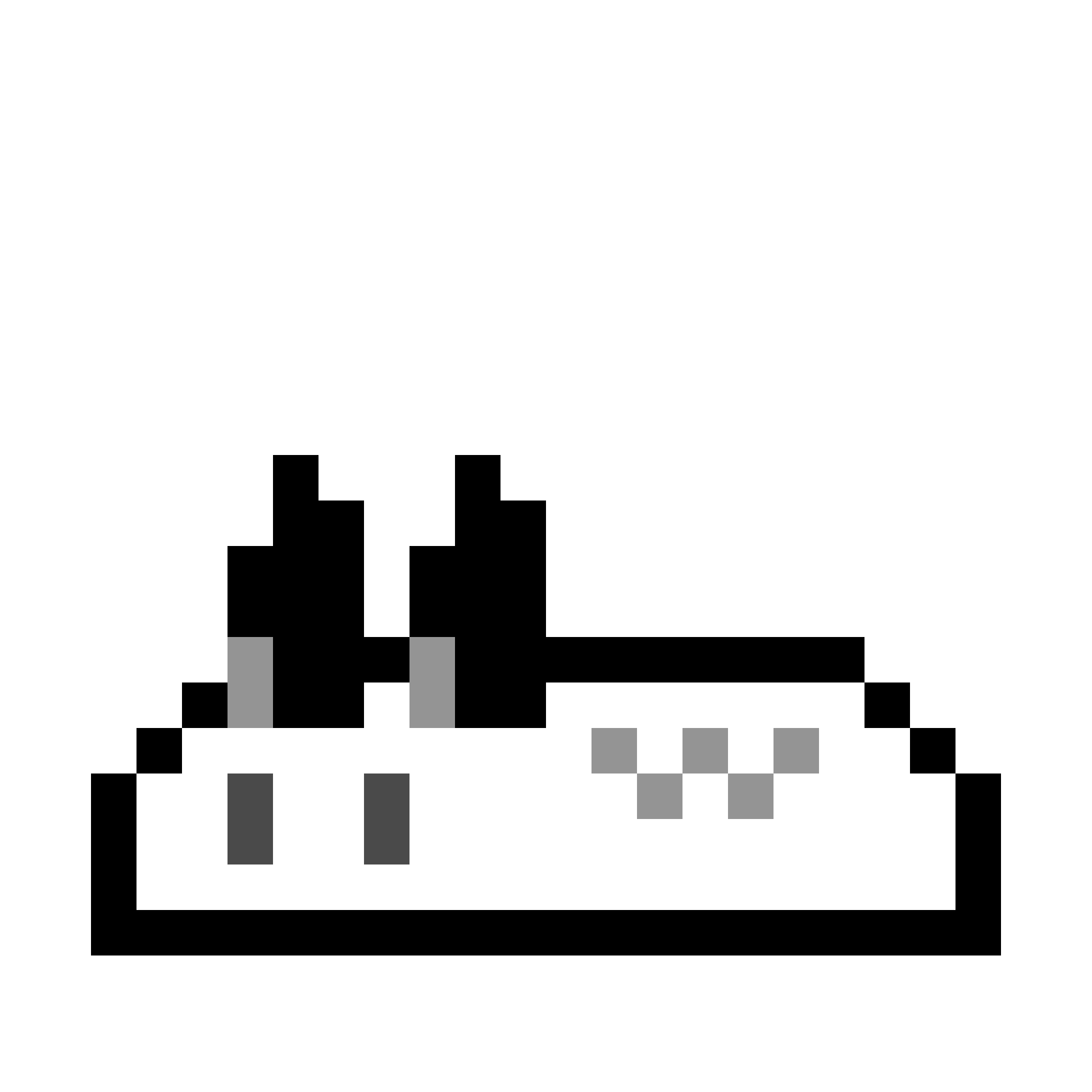 うさぎうみうしのドット絵